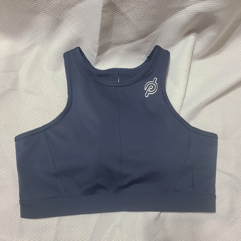 Peloton Nike Navy Blue Sports Bra Size Medium